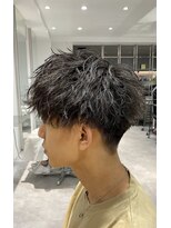 ザ サードヘアー 柏(THE 3rd HAIR)&nbsp;刈り上げマッシュ　波ウェーブパーマ