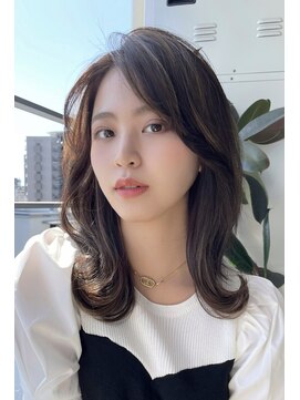 レミエ ダイカンヤマ(lemiie) 代官山lemiie★フェイスレイヤー★韓国★2wayバング