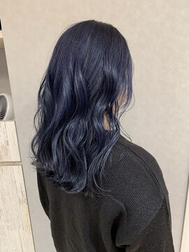 デューヘアー(due hair) サファイアブルーカラー！
