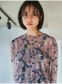 あどけなさを纏う大人ボブ
