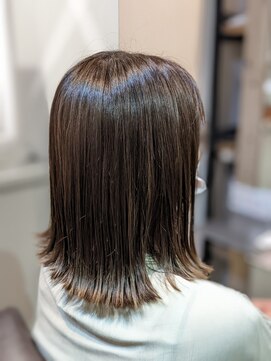 ナンバー イル デュッカ 札幌(N° il duca) 簡単スタイリング*外ハネボブ