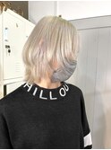 ウルフ×ホワイトブロンド