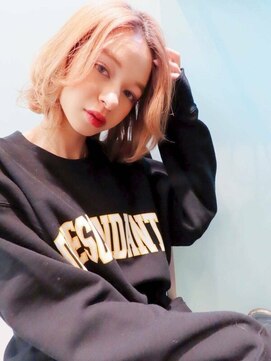 オフィス(OFFICE) 【OFFICE】センターパート×こなれボブ (代々木公園/代々木上原)