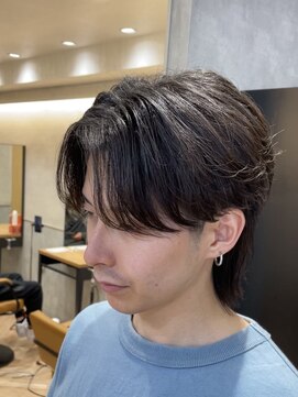 レイズ 名古屋(RAYS) アイロンで作るリバースセンターパートウルフ h