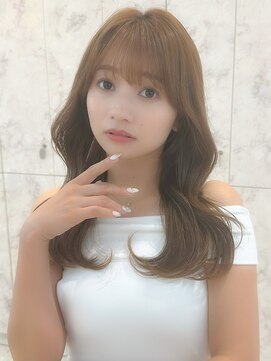 シーシンジュク 新宿南口(Sea shinjuku) シルキーベージュ/韓国風前髪【髪質改善/新宿/マッシュパーマ】