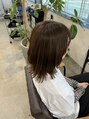 オアシス(oasis)&nbsp;アレンジできる長さに☆オリーブブラウンカラー★