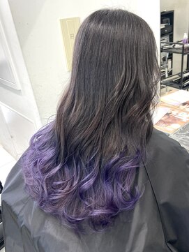 アライブ キチジョウジ(ALIVE Kichijoji) ALIVE kichijoji /　グラデーションカラー×ブルーラベンダー