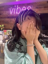 バイブス バイ ケンジ(vibes by KENJE)&nbsp;ダンスヘア　ヘアセット