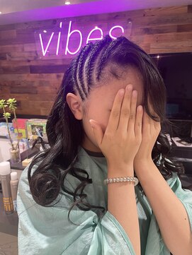 バイブス バイ ケンジ(vibes by KENJE) ダンスヘア ヘアセット