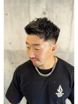 バーバーショップ ネオ セカンド(BARBERSHOP NEO2nd) カキアゲパーマ　スパイラル　宇都宮　フェード