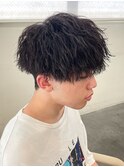 men's 縦落ちツイストスパイラルパーマ  ツイスパ