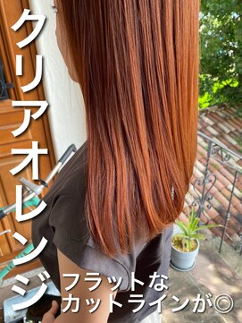 パディントン(Paddington) クリアオレンジはベースが重要☆発色の秘密は…ぜひお店にて☆