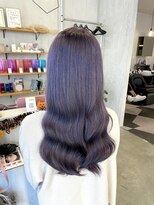 シェル 津山の手店(shel)&nbsp;20代30代ダブルカラー透明感抜群ふんわりラベンダーカラー