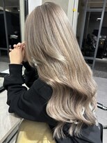 アルマバイロサ(ALMA by ROSA) シルバーハイグレージュ×シールエクステ60枚 担当SE-YA