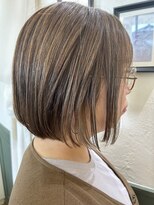 エムコレクション 丸亀店 ミニボブ/コンパクトボブ/ハイライト/ベージュ◎30代40代