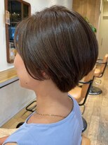 クラップス 横須賀中央店(CLAPS)&nbsp;大人マッシュショート丸みショート黒髪ショートベリーショート