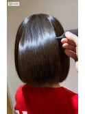 ツヤ髪美革ストレート