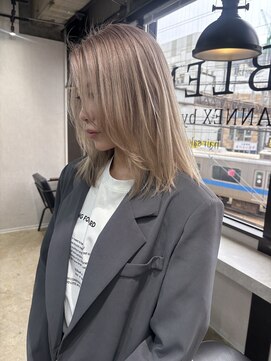 ブレンアネックスバイドット(BLEN ANNEX by.dot) グランマッシュ/デザインカラー/フェイスフレーミング[町田駅]