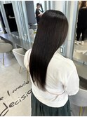 縮毛矯正髪質改善ハイライトレイヤーカット枚方美容室エクステ