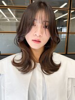 スタートウキョウ 渋谷(STAR TOKYO) 韓国風エギョモリ★くびれ外ハネミディ大人可愛い小顔20代30代