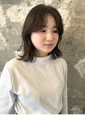 【表参道sheta中澤】前髪パーマボブパーマミルクティーアッシュ