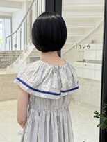 エブリ(evri) 「evri」ワンカールボブ　ワンレンボブ　黒髪