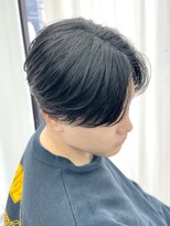 MEN'S HAIRスペインカールスパイキーショートフェザーパーマ