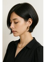 アカンサス バイ ミリー 高槻店(acanthus by milly)&nbsp;上品な艶と清潔感のある大人ボブスタイル