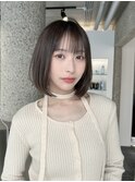 [elle by lond]栗原　瑠世　外ハネ/切りっぱなし/ボブ