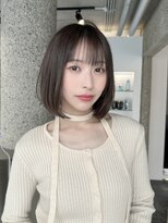 エル バイ ロンド 関(elle by Lond)&nbsp;[elle by lond]栗原　瑠世　外ハネ/切りっぱなし/ボブ