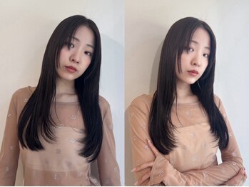 リノ 千葉店(Lino)の写真/大人かわいいを提案！おうちでも簡単にお手入れができます☆顔周りのスタイル提案に自信あり！