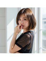 ウェーヴ アズシュガー 浜松佐藤店(wave as sugar)&nbsp;透明感引き出す大人カジュアルボブ
