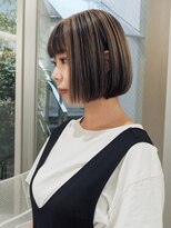 シアン(SYAN) ミニボブ/ハイライト/アンブレラカラー