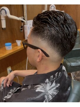 ヘアーサロン アトリエ(Hair salon ATORIE) フェードショートメンズパーマナチュラルパーマ