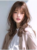 ★グレージュデザインカラーハッシュカットツートンカラーボブ