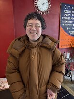 オアズヘアービィグラッド(ORe'S HAIR BE GLaD) くるくるパーマスタイル