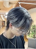 バレイヤージュ/白髪ぼかしハイライト/髪質改善/柏駅