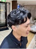 刈り上げセンターパート◎ラルフカールで爽やかビジネスヘア