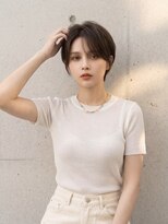プレイス(PLACE) *耳かけショート×オリーブベージュ*