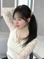 マウル ナゴヤ 名駅(MAEUL NAGOYA)&nbsp;流し前髪　小顔顔まわり　結べるレイヤー『桔川恒』