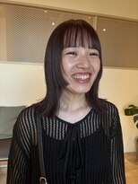 アン アイズ(ann EYES)&nbsp;似合わせレイヤーステップカット/レッドブラウンカラー20代