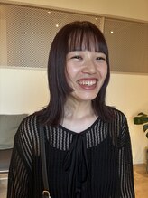 アン アイズ(ann EYES) 似合わせレイヤーステップカット/レッドブラウンカラー20代