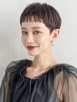 エシカ(ethica)&nbsp;【ethica_南船場】大人ベリーショート×ミセス艶カラー