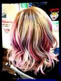 ヘアーメイク ロコ エクステンションズ 亀戸店(Hair make ROCO Market etensions) 全体カラー＋ハイライト＋トリートメントで￥８，８００