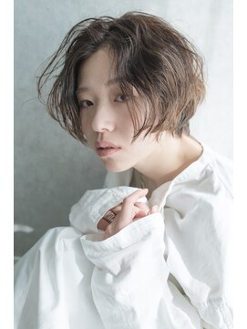 レターバイノベル(letter by novel) letter ~前下がりショート&ニュアンスパーマ~