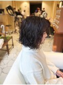【RBY blanc】ボブ×リアルパーマ1