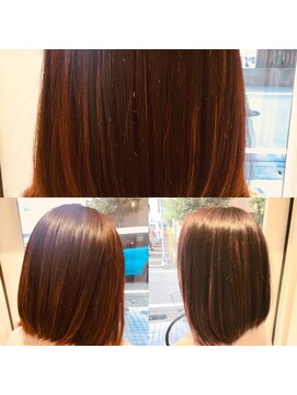 ディーリンク 南橋本店(HAIR MAKE DLINK) 大人春ピンク