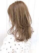 アイティー バイ アルバム 中野店(IT by ALBUM) ベージュロング_耳かけウェーブパーマフォギーベージュ_ba286543