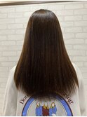 ナチュラルストレートスタイル
