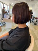 丸みボブ